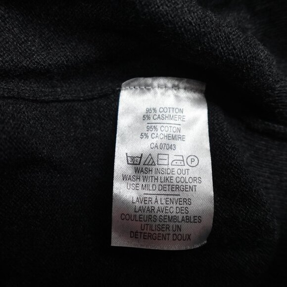 Sebastian Cooper Cotton Cashmere Argyle Fine Knit Sweater Men's Large - Picture 4 of 9